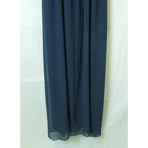 BCBG Generation Women's Navy Blue Cocktail Prom Evening Gown Dress Size 2 - Picture 12 of 12